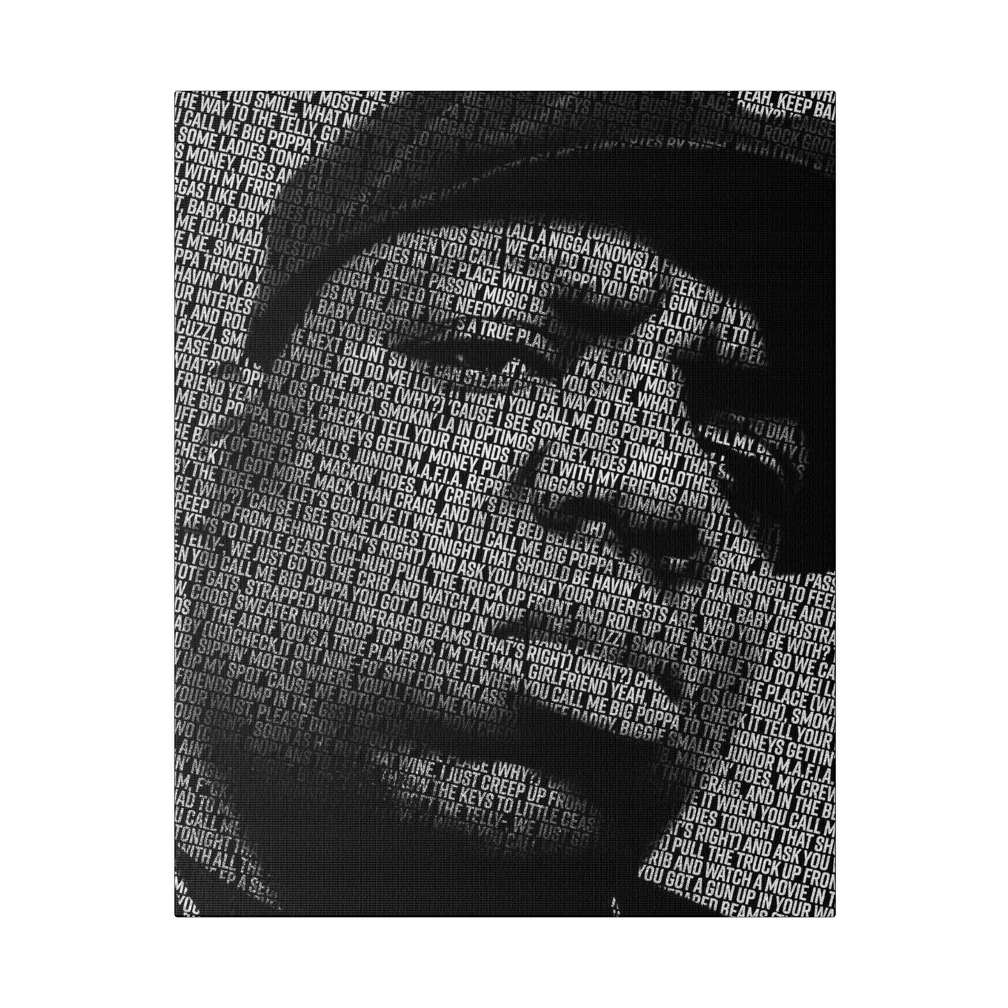 I Love It When - Notorious B.I.G. Matte Canvas, Stretched, 0.75"