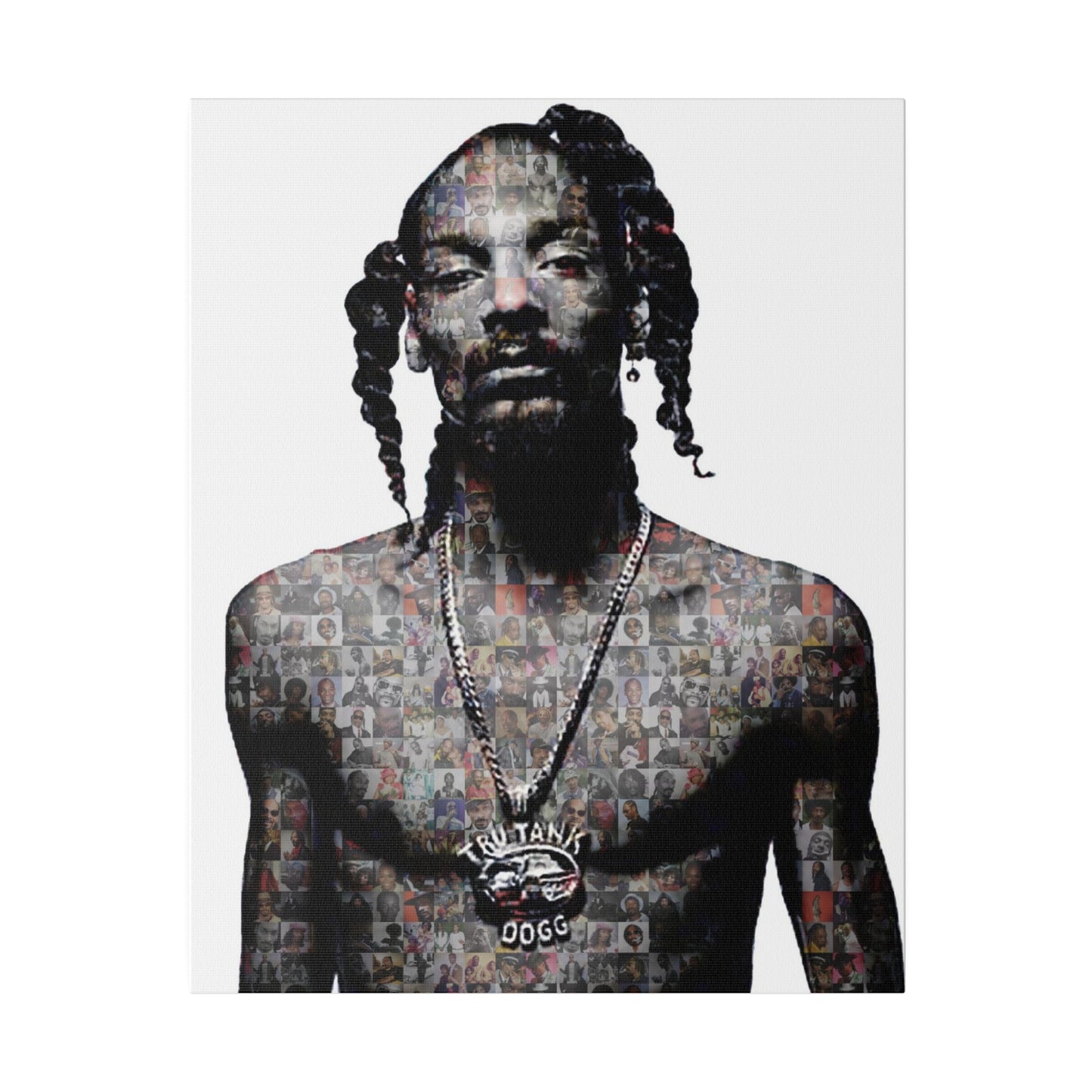 D O Double G - Snoop Dogg Matte Canvas, Stretched, 0.75"
