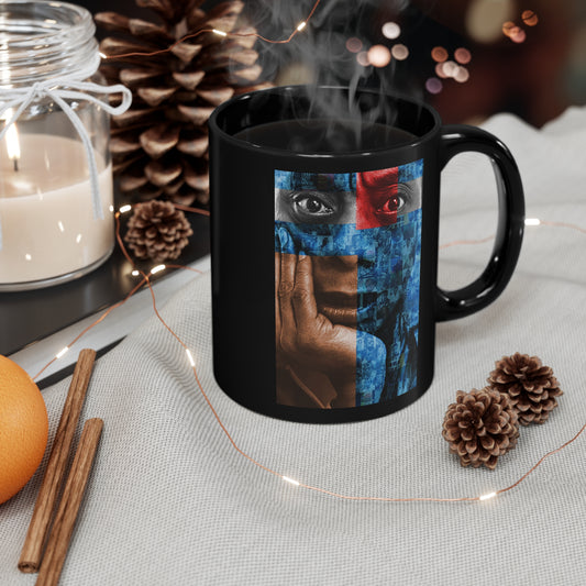 Red Eye - James Baldwin 11oz Black Mug