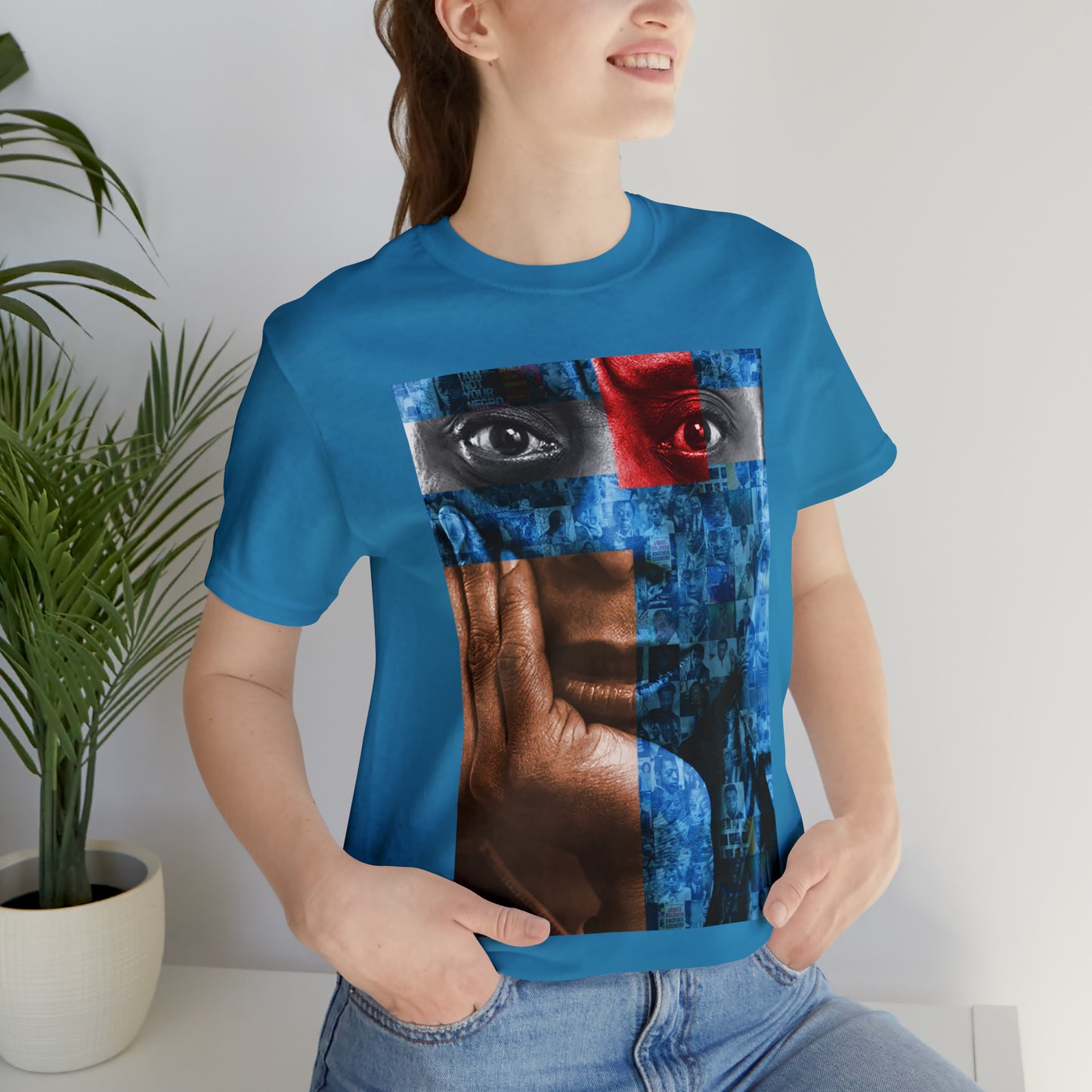 Red Eye - James Baldwin (Unisex Short Sleeve Tee)