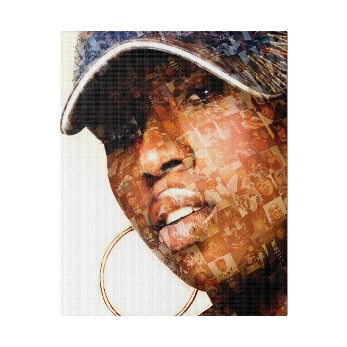 Gossip - Missy Elliott Matte Canvas, Stretched, 0.75"