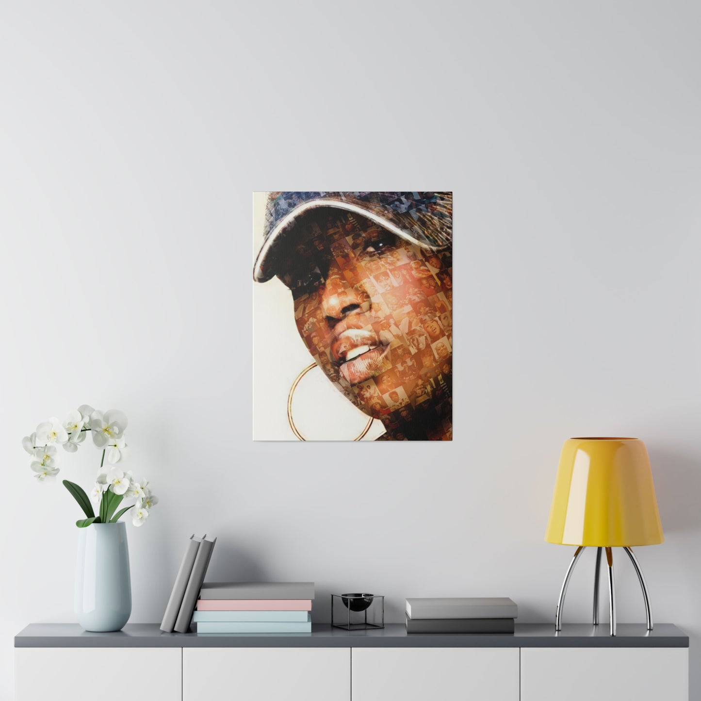 Gossip - Missy Elliott Matte Canvas, Stretched, 0.75"