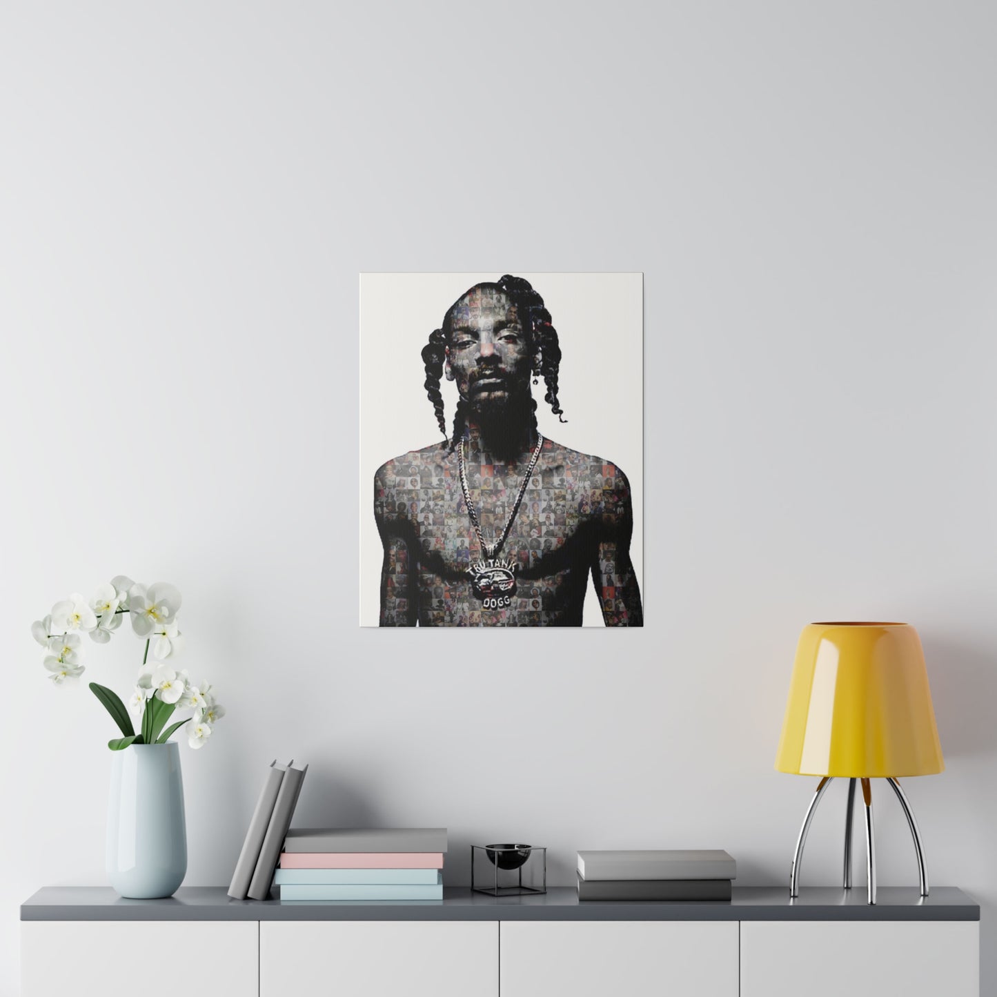 D O Double G - Snoop Dogg Matte Canvas, Stretched, 0.75"