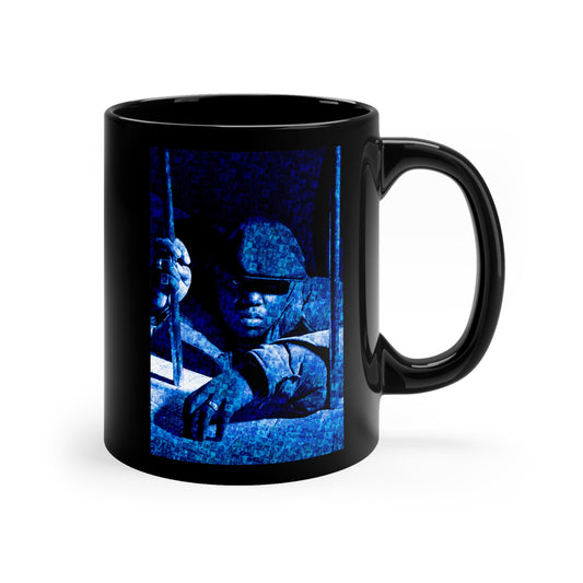 Where BKLN At - Notorious B.I.G. 11oz Black Mug