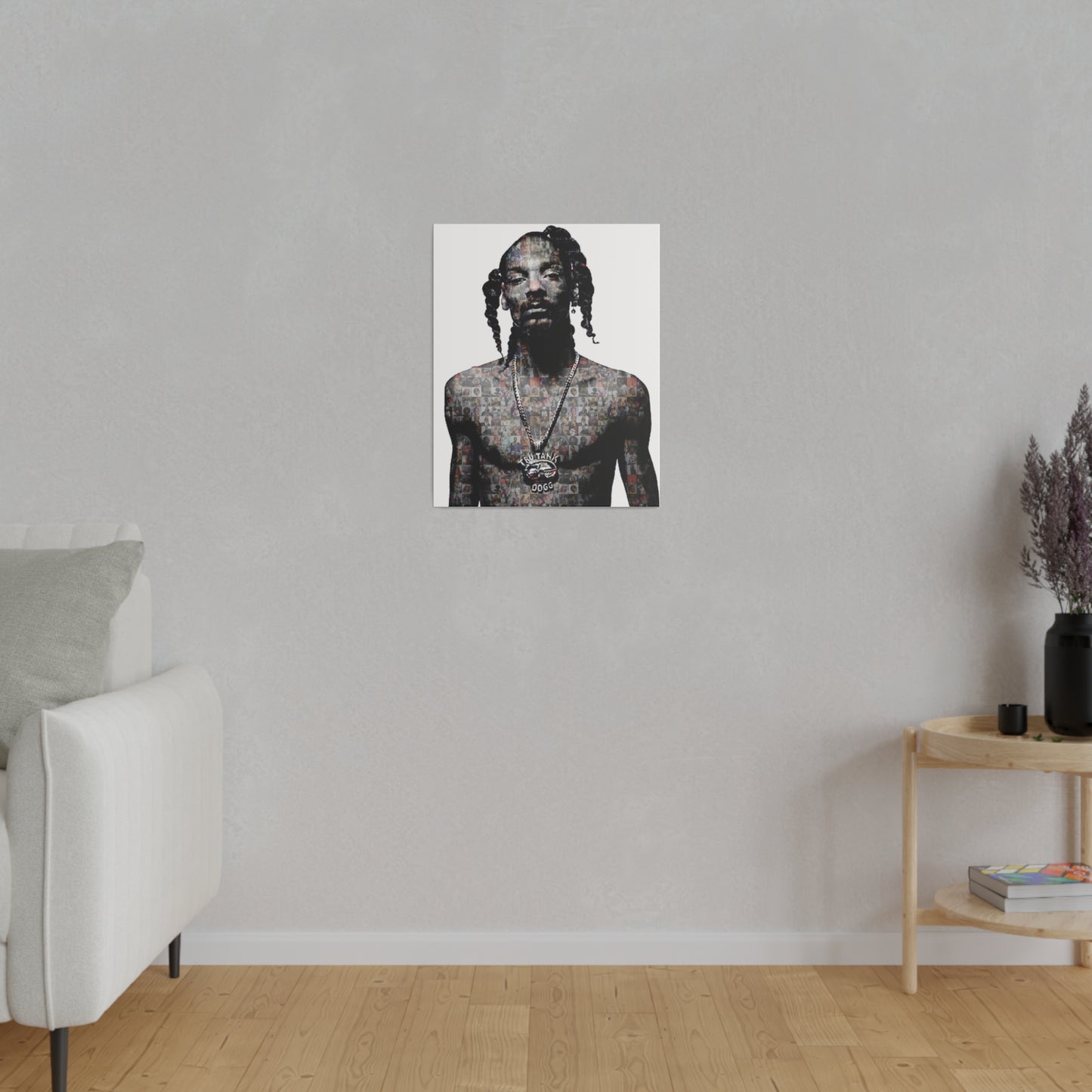 D O Double G - Snoop Dogg Matte Canvas, Stretched, 0.75"