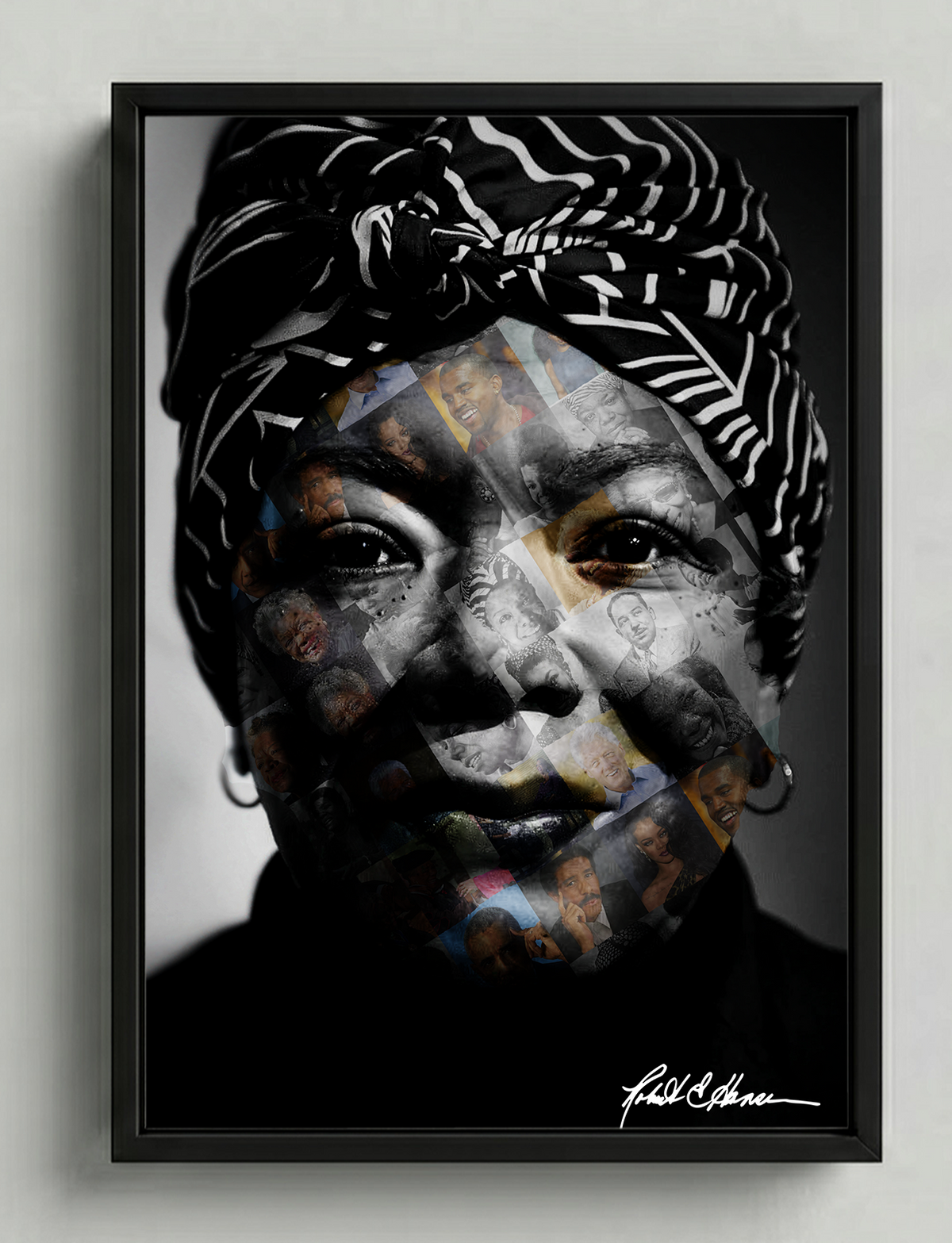 MAYA ANGELOU COLLECTION - FRAMED PRINT