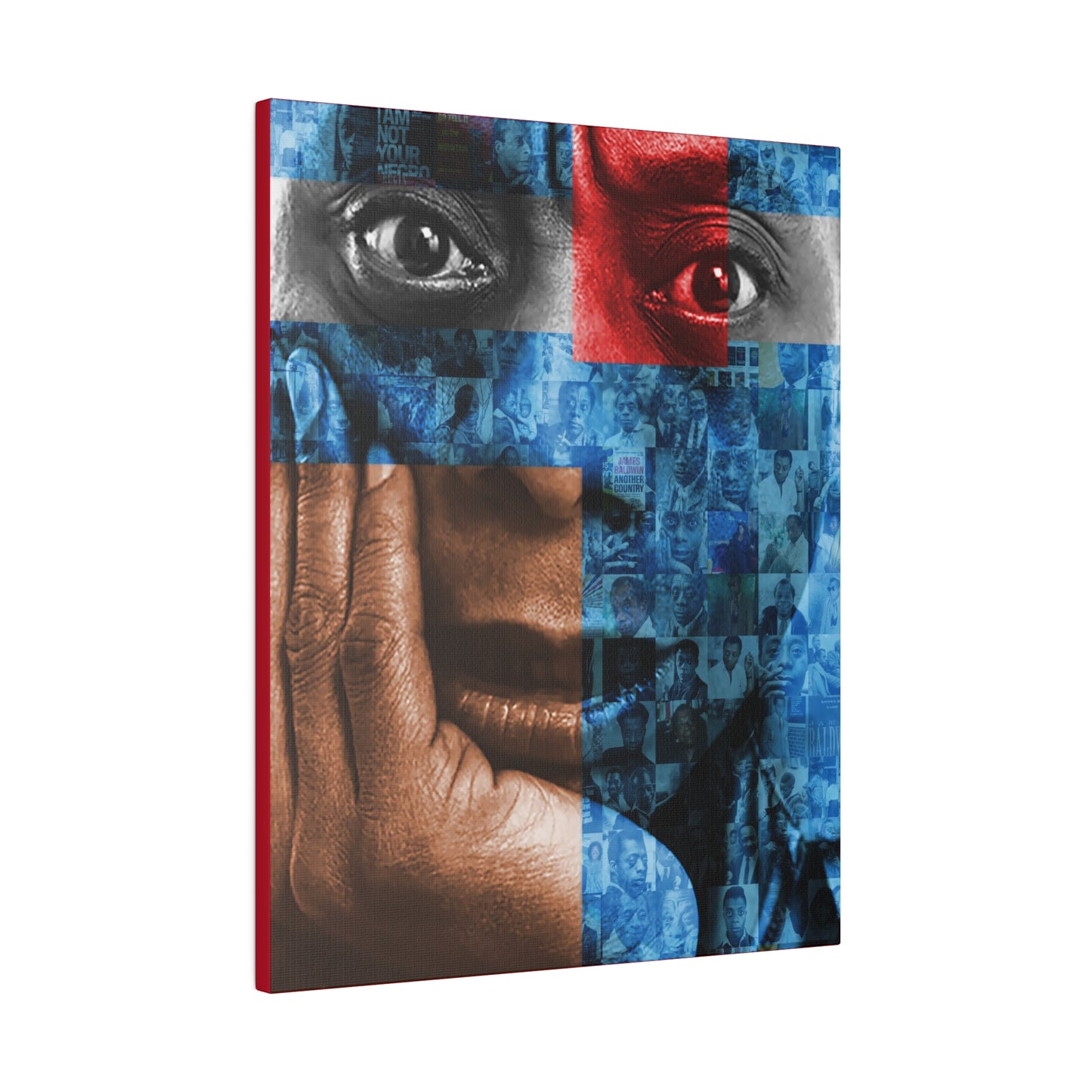 Red Eye - James Baldwin Matte Canvas, Stretched, 0.75"