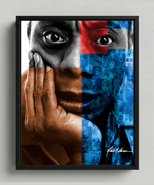JAMES  BALDWIN COLLECTION - FRAMED PRINT