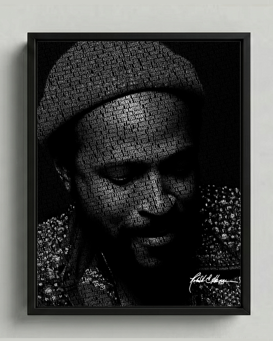 MARVIN GAYE COLLECTION - FRAMED PRINT