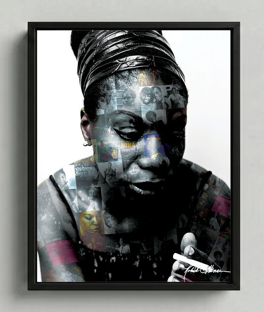 NINA SIMONE COLLECTION - FRAMED PRINT