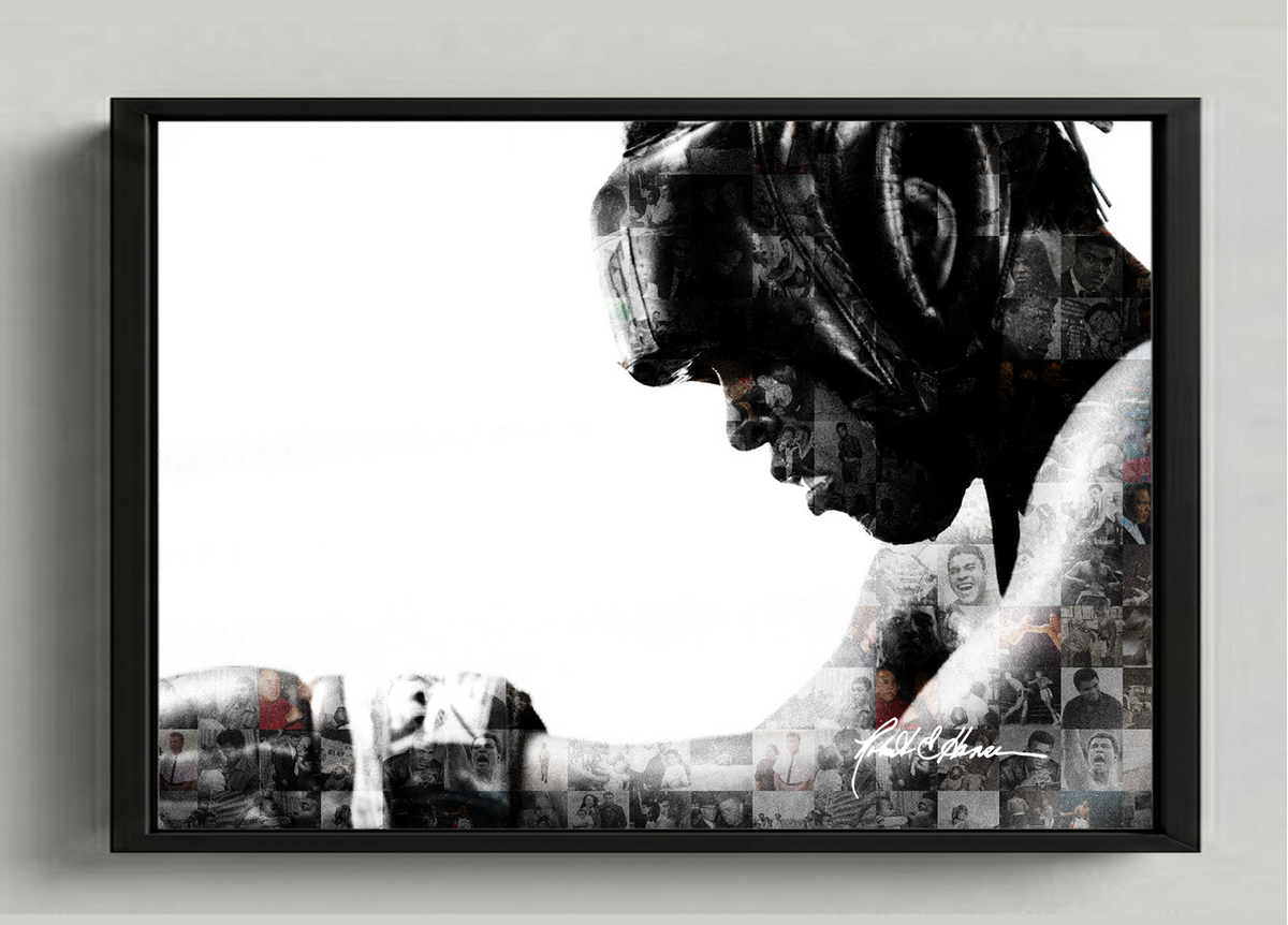 CASSIUS CLAY COLLECTION - FRAMED PRINT