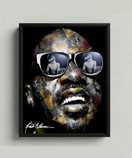 STEVIE WONDER COLLECTION - FRAMED PRINT